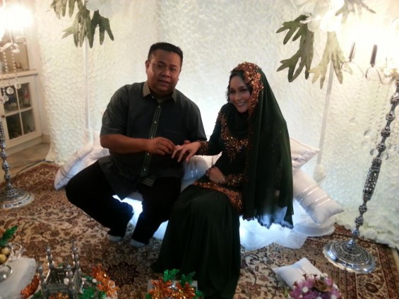 Pertunangan Anne Ngasri dan Mohd Sumali Reduan
