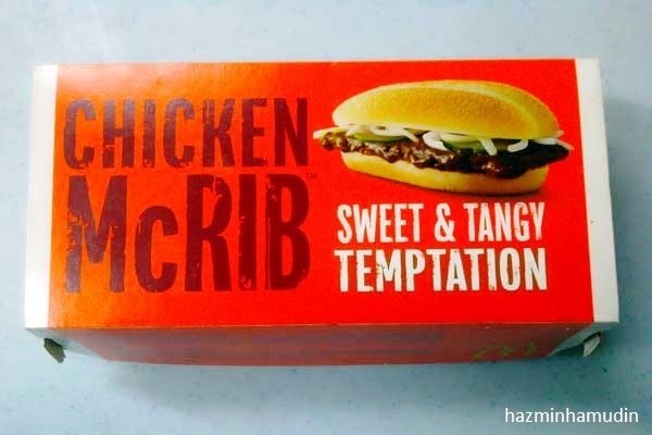 Chicken McRib McDonald